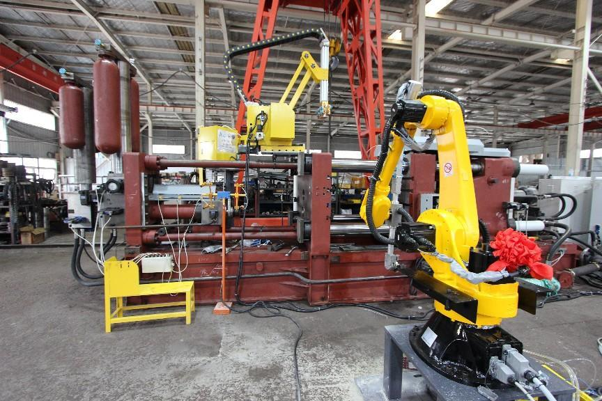 The first self-developed die casting robot in China has been successfully trial-produced in Longhua
