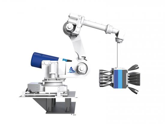 Fabricante personalizado, venta directa, Longhua, 50KG, piezas especiales de fundición a presión, robot integrado de espray de recogida
