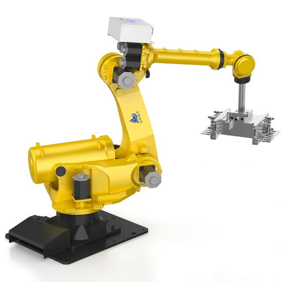 Longhua-pedido a granel de 165KG, piezas especiales de fundición a presión personalizadas, robot integrado con pulverizador de recolección
