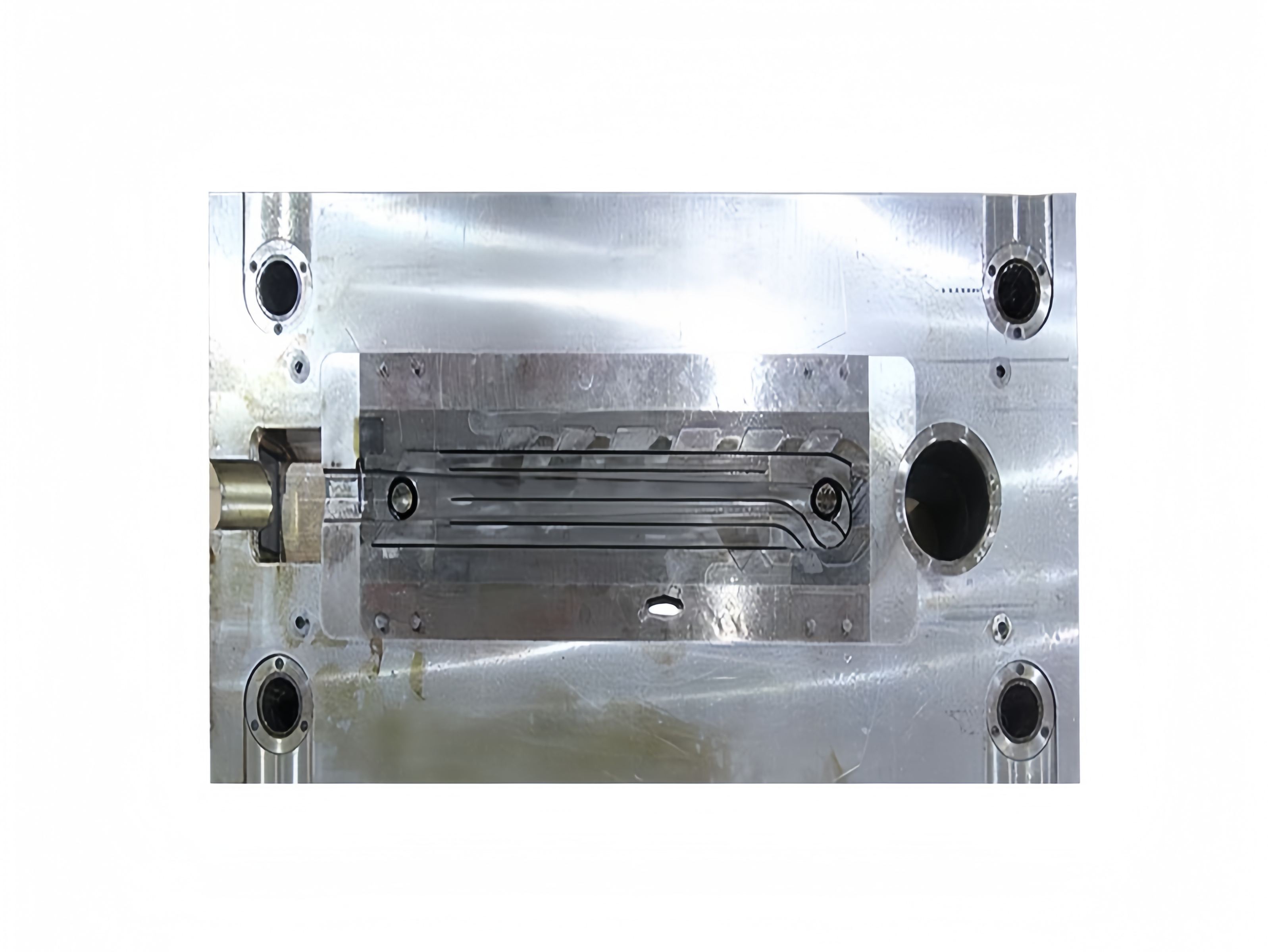 Molde de máquina de fundición a presión de radiador de aleación de aluminio Longhua