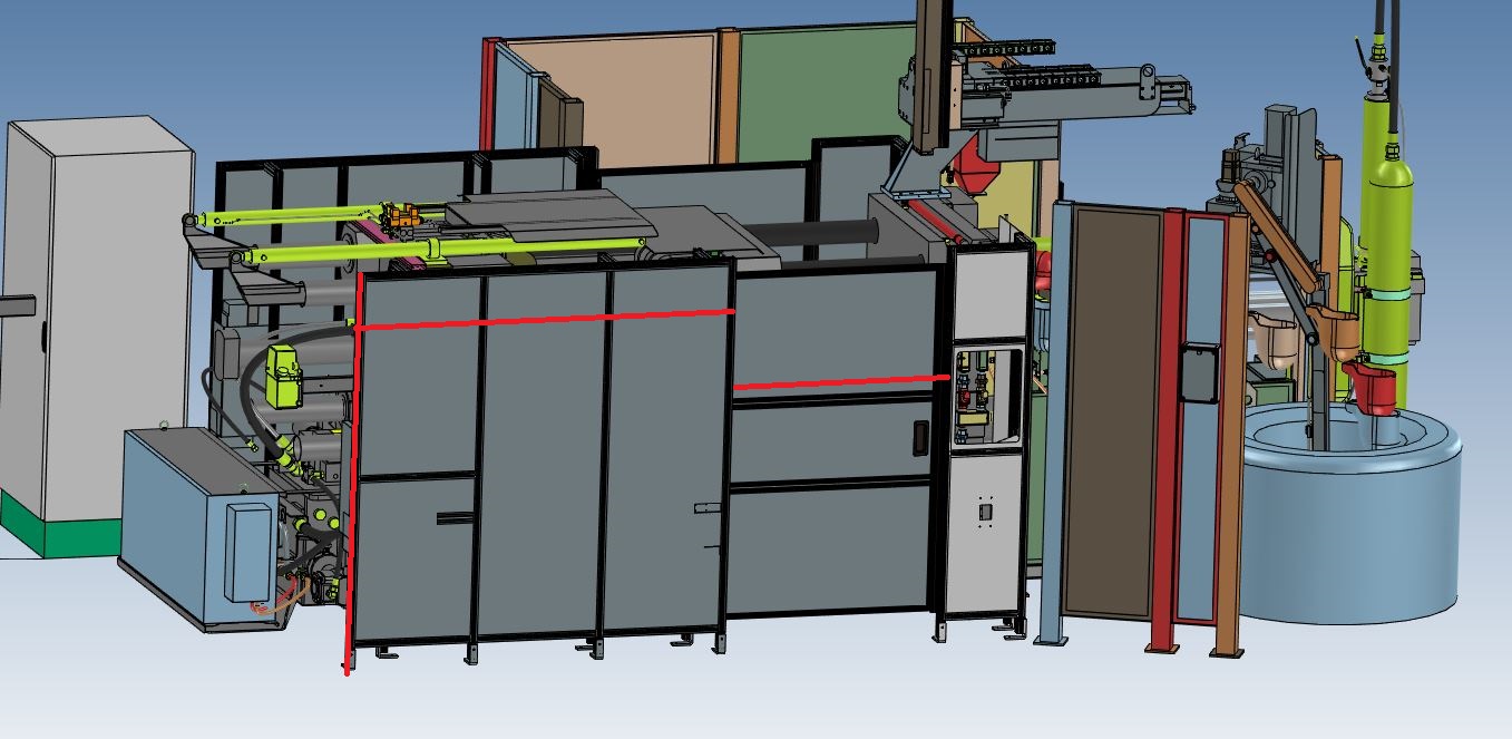 rendimiento principal de la máquina de fundición a presión